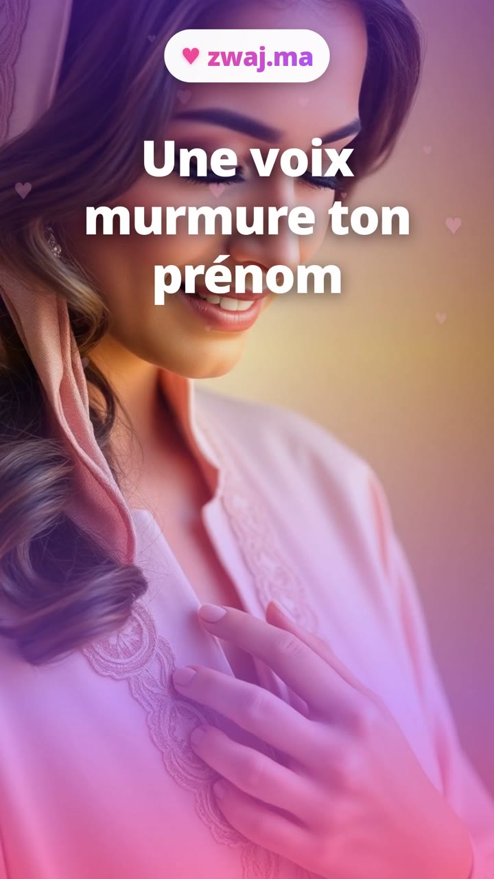 Une voix murmure ton prénom