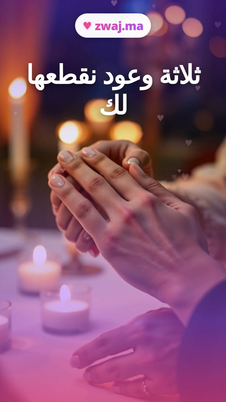ثلاثة وعود نقطعها لك