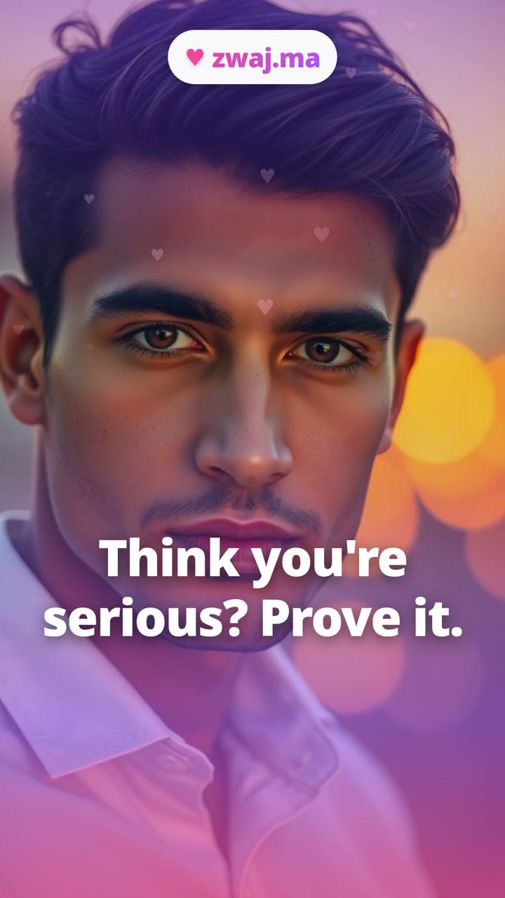Think you're serious? Prove it.