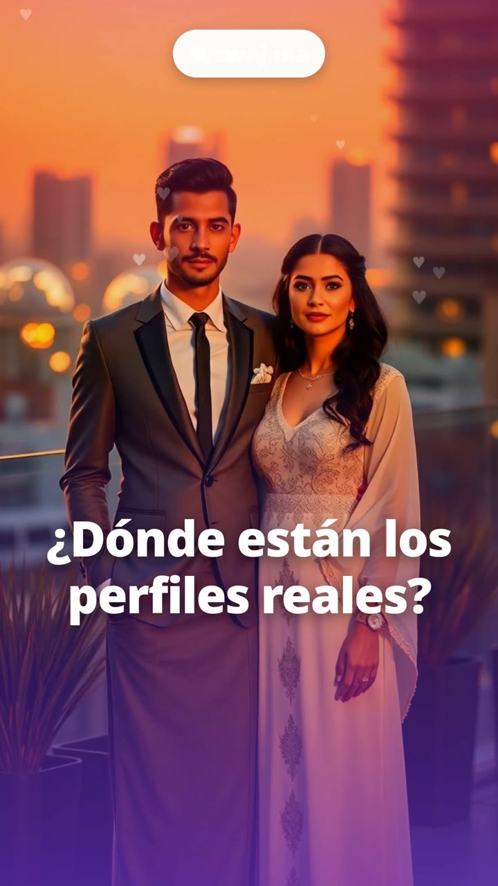 ¿Dónde están los perfiles reales?