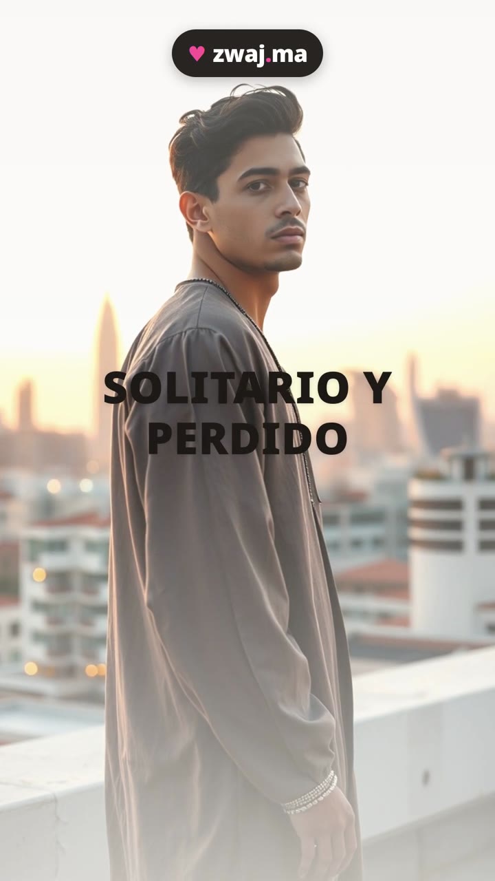 Solitario y perdido